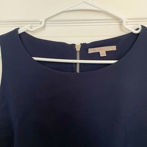 Navy blue shift dress from Gap